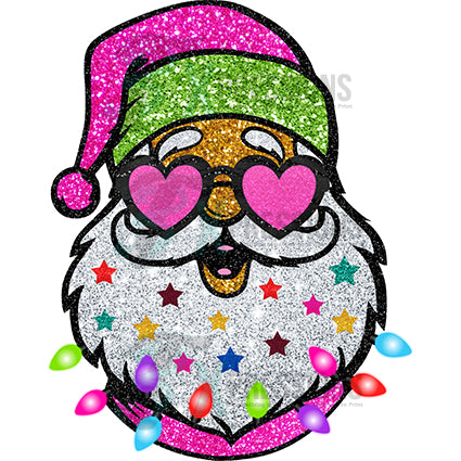 Glitter Hippie Santa - 3T Xpressions