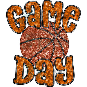 Orange Game Day Basketball