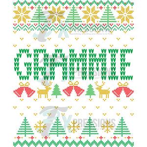 Ugly Sweater Family Names GRAMMIE