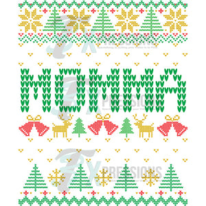 Ugly Sweater Family Names MOMMA