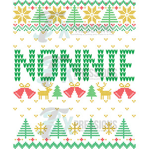 Ugly Sweater Family Names Nonnie