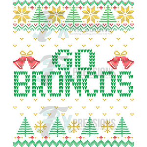 Ugly Sweater BRONCOS