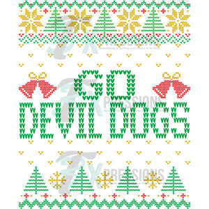 Ugly Sweater DEVIL DOGS