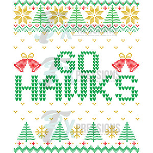 Ugly Sweater HAWKS GOLD