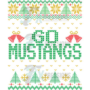 Ugly Sweater MUSTANGS