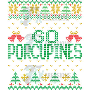 Ugly Sweater PORCUPINES
