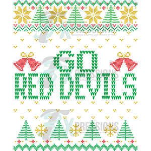 Ugly Sweater RED DEVILS