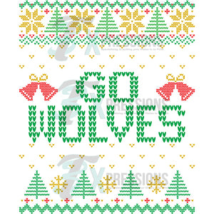 Ugly Sweater WOLVES