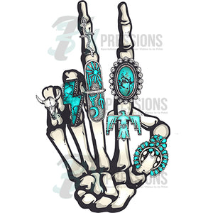 Western Skull hand