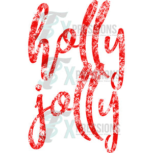 Holly Jolly Distressed