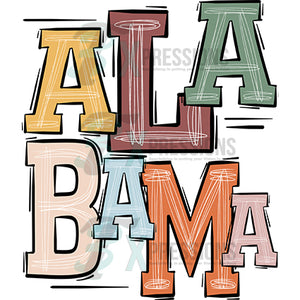 Boho States Alabama