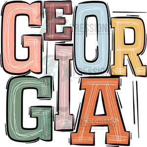Boho States Georgia
