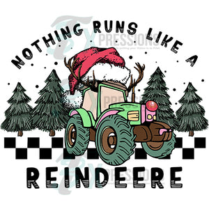 Nothing runs like a reindeere green
