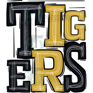 Tigers Black and Yellow
