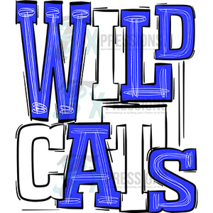 Wildcats Royal White