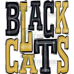 Blackcats Black and Gold