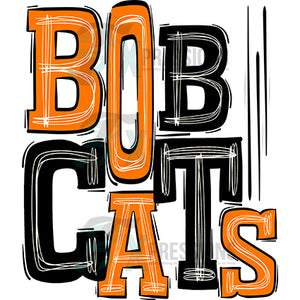 Bobcats Black and Orange