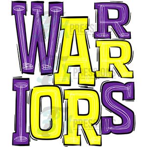Warriors Yellow and Purple