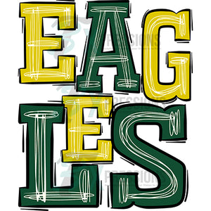 Eagles Green Gold