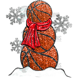 Snowman Basketball