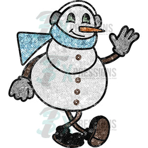 Snowman Sequin 5