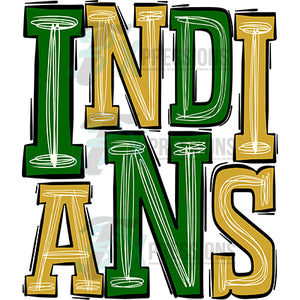 Indians Green Gold
