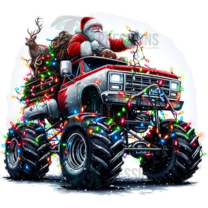 Santa Monster Truck