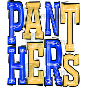 panthers-royal blue-yellow