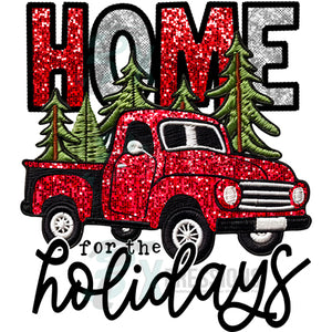 Home for the holidays truck