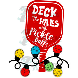 Deck the Halls Pickleball