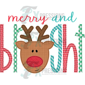 Merry and Bright Reindeer