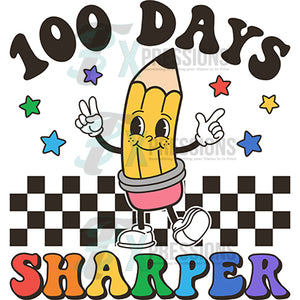 Pencil 100 Days sharper