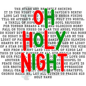 Oh Holy Night Words