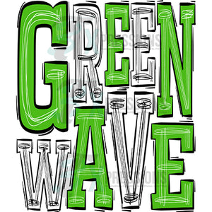 Greenwave green-white