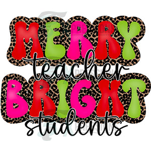 Merry Bright Teacher