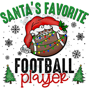 Santa's Favorite Football Player
