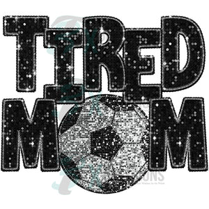 tired soccer mom