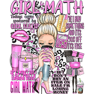 Girl Math Blonde