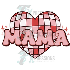Retro Valentines Mama