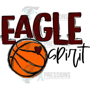 Eagle Spirit Maroon Basketball