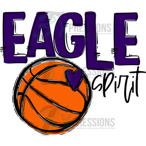 Eagle Spirit Purple Basketball