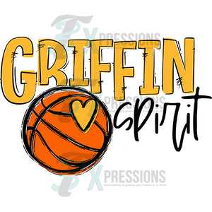Griffin Spirit Yellow Basketball