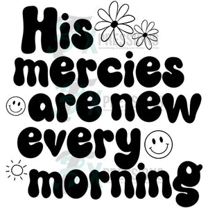 His mercies are new