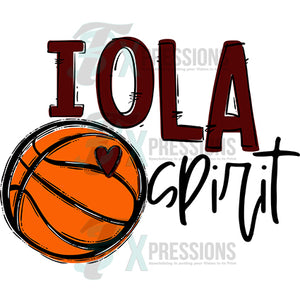 Iola Spirit Maroon Basketball