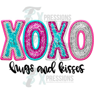 XOXO hugs and Kisses