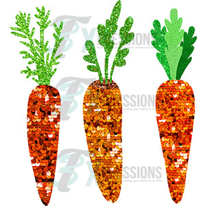 Sequin Carrots