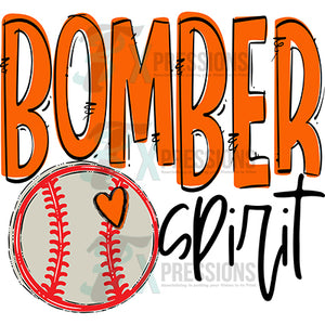 Team Go Spirit Bomber Baseball Orange