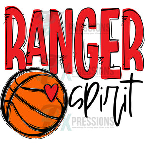 Team Go Spirit Ranger Basketball Red