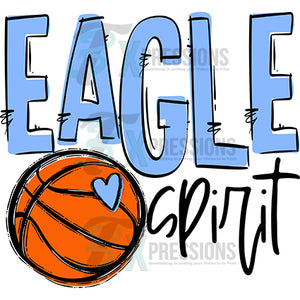 Team Go Spirit Eagle Basketball Light Blue