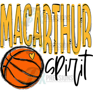 Team Go Spirit Macarthur BASKETBALL Yellow Gold